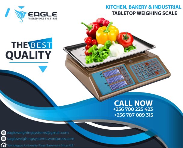 Digital table top 30kg electronic weighing scales Kampala