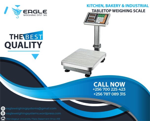 Stainless steel material table top weighing scales