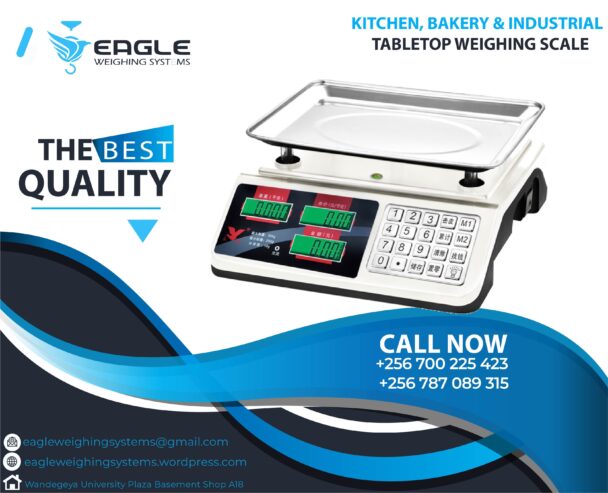 Food digital kitchen Table Top Weighing Scales in Kampala
