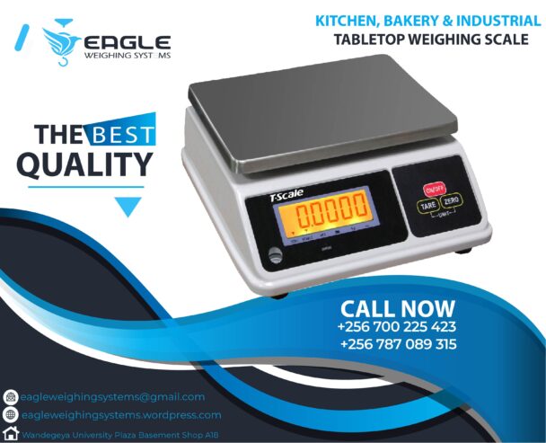 Square 30kg digital market commercial table top scale