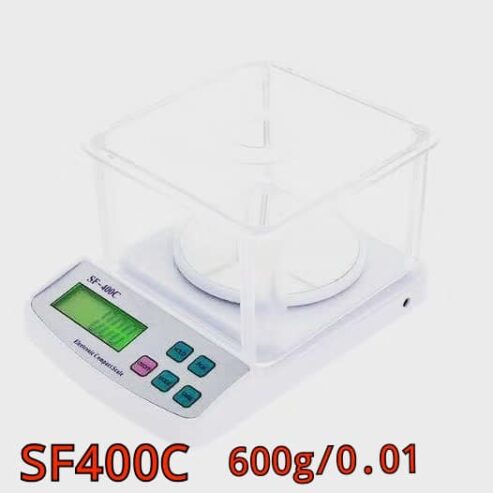 highly transparent glass analytical lab balance