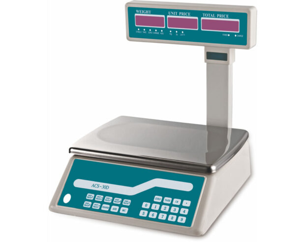 Electronic Supermarket Thermal Pricing Barcode Weight Receip