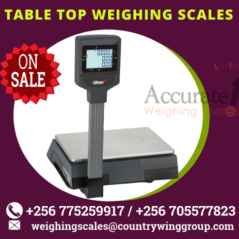 User friendly barcode printing scale at supplier shop