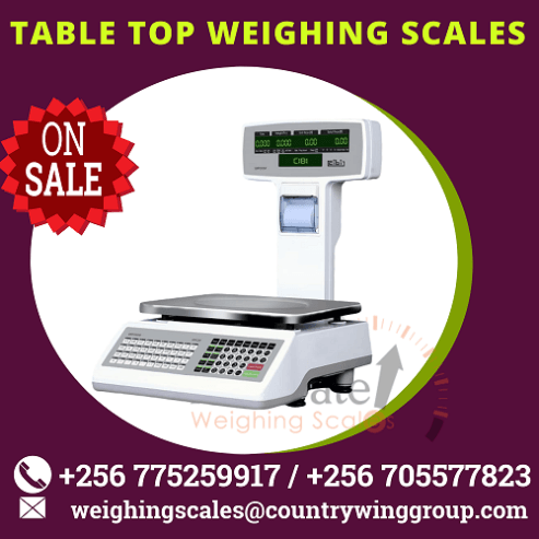TM-30kg Electronic Label printer scale in Kampala