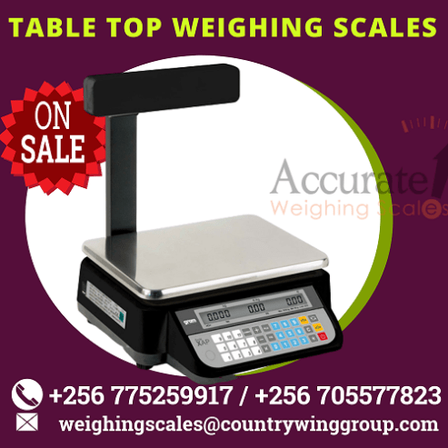 30kg fruit candy retail store counter scale in Kampala