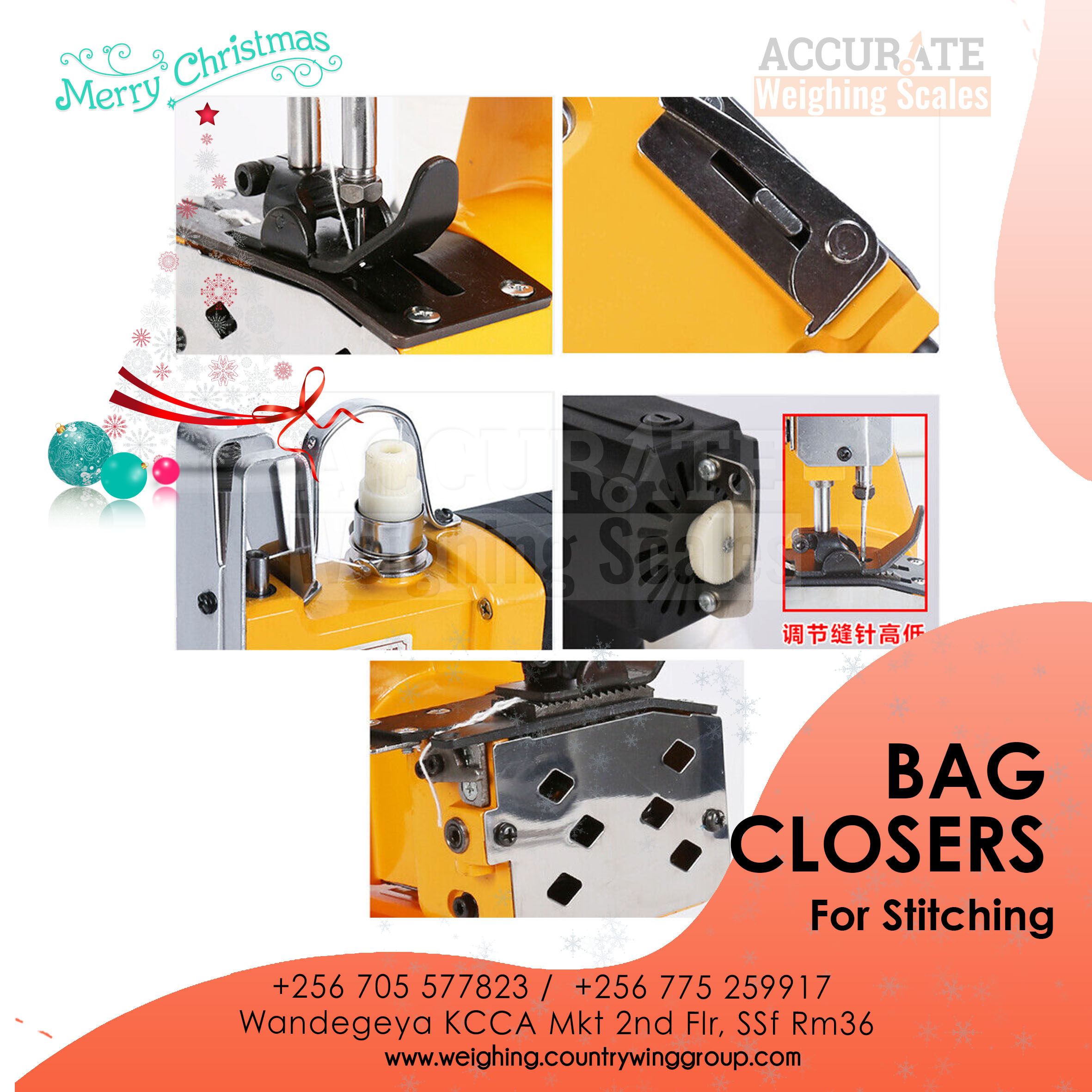 Portable electric bag closer sewing machines in Kampala