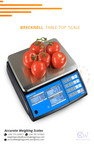 Stainless steel housing brand table top weighing scale