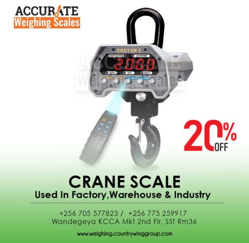 Crane weighing scales with OIML classIII accuracy for use