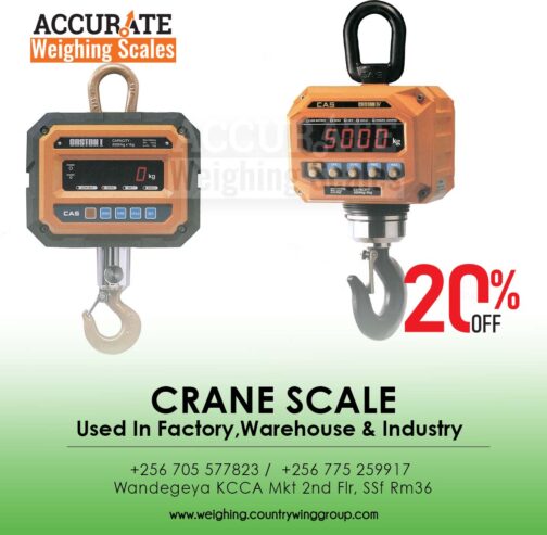 Crane weighing scales of 5g divisions in store at supplier