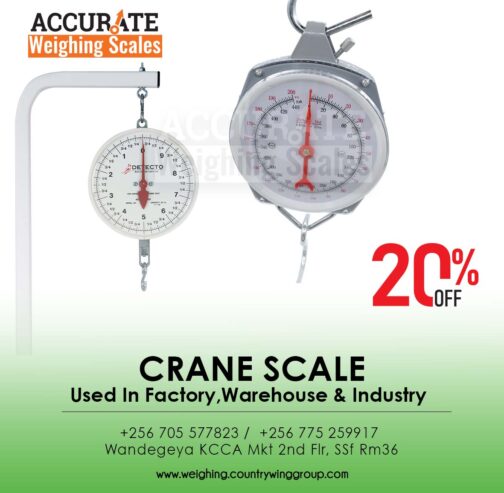 Dial Crane weighing Scale double hook type Kampala