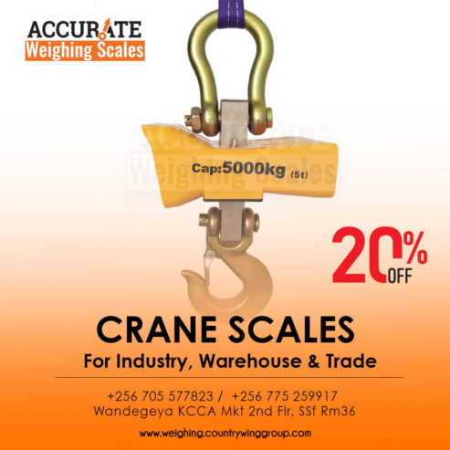 OIML registered company crane weighing scales supplier