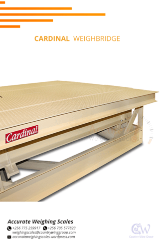 Portable weighbridge with a steel ramp at affordable price