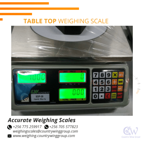 table top kind price computing scale at whole sale price