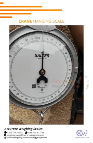 Dial salter crane weighing scale of Model 235/10S clock like