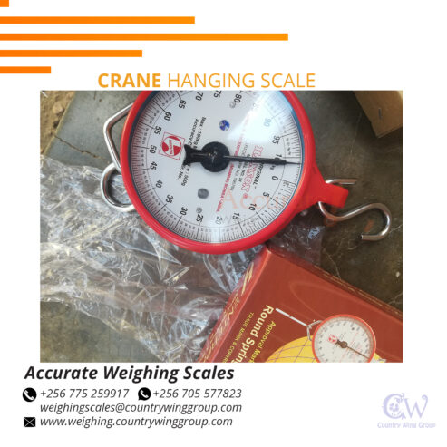 Dial Hanson Crane weighing Scale Hanging hook type in Kampal