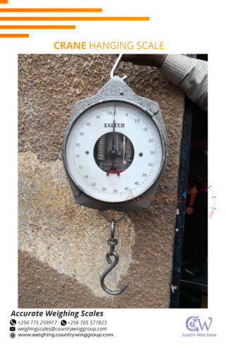 Mechanical dial one faced crane weighing scale for sale