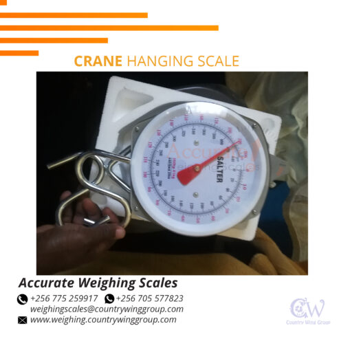 Portable dial crane hanging scale with stainless steel