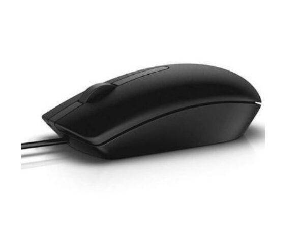 Dell MS116 Wired USB Optical Mouse in Black