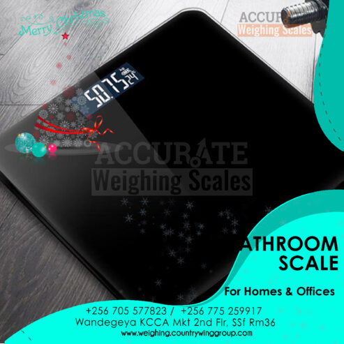 travel bathroom weighing scale with Bluetooth output