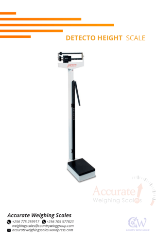 Height weighing scale with up to 200cm length in store