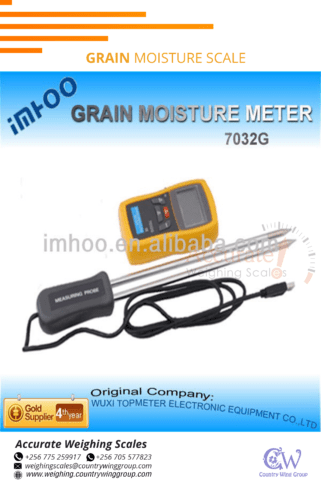 Digital grain moisture meters with double pins for granary