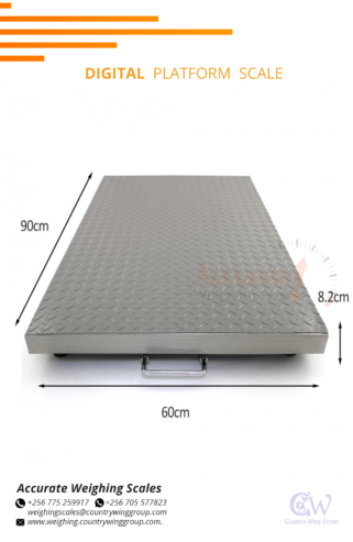 Digital standard operating platform weighing scale