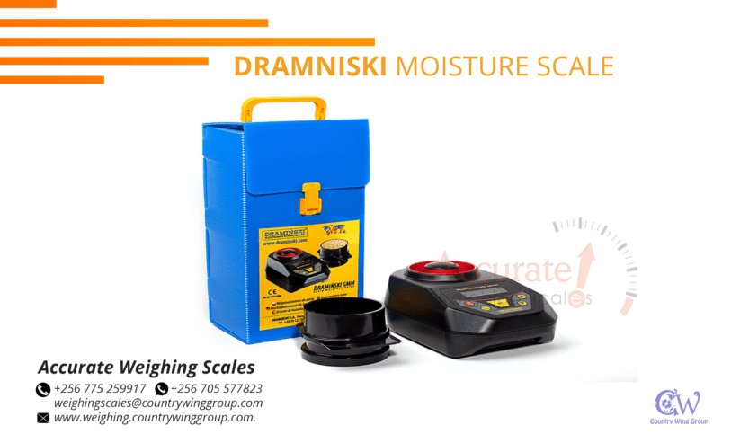 Dramniski grain moisture meters with a probe in Kampala