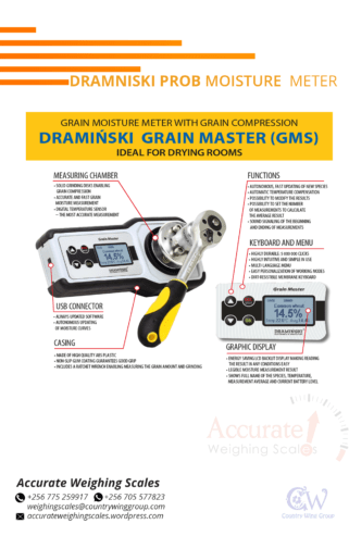 moisture meter equipment specification from a supplier shop