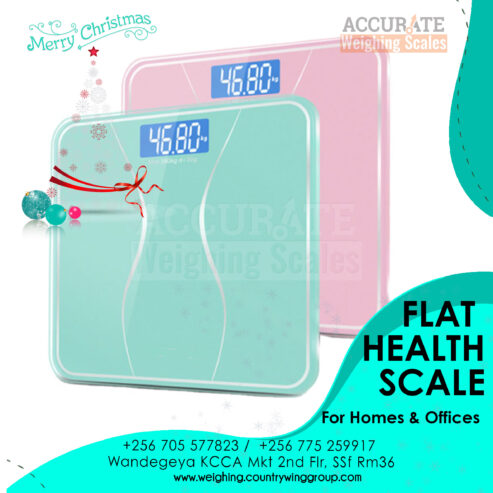 Glass digital bathroom weighing scale shop in Kampala