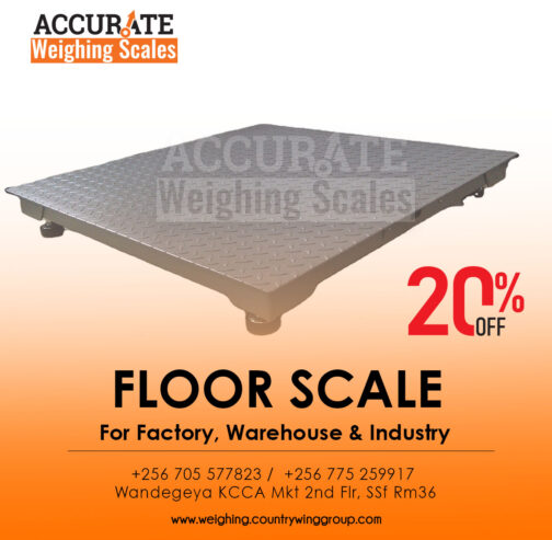 Calibrated e-commercial floor weight equipment