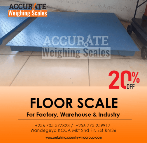 Heavy loading commercial weight floor scales