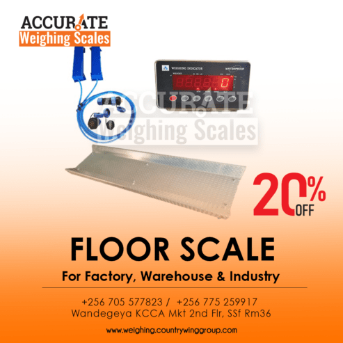 Platform quality heavy duty floor weighing scale