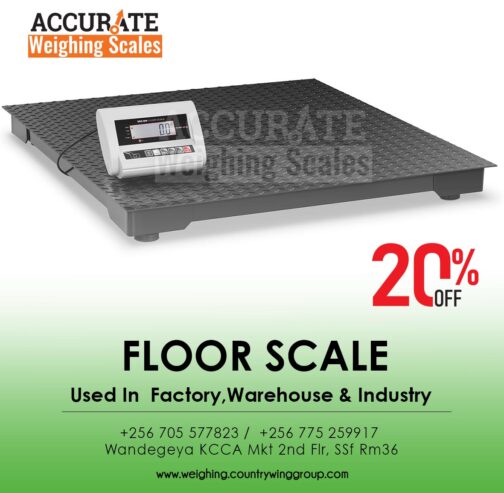 Official modified industrial floor scale