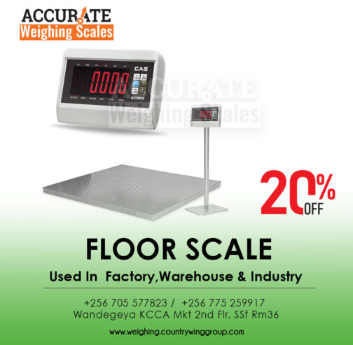 Modern digital floor weighing scale battery included