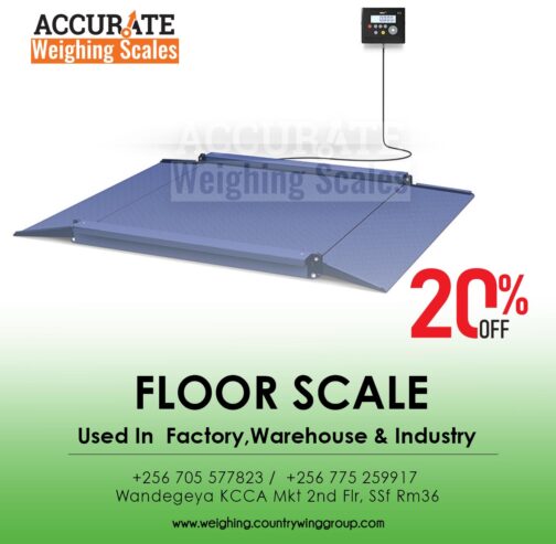 Industrial floor scales in all platform sizes 1mx1m, 2mx2m