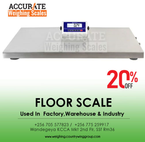 commercial and industrial Floor weighing scales