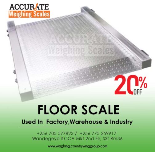 Tons large industrial electronic floor weighing scales