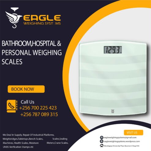 Quality Tempered Glass Electronic Weighing scales in Kampala