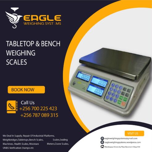 Industrial electronic digital weighing scales