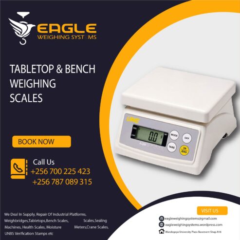 Square 30kg digital market commercial table top scale