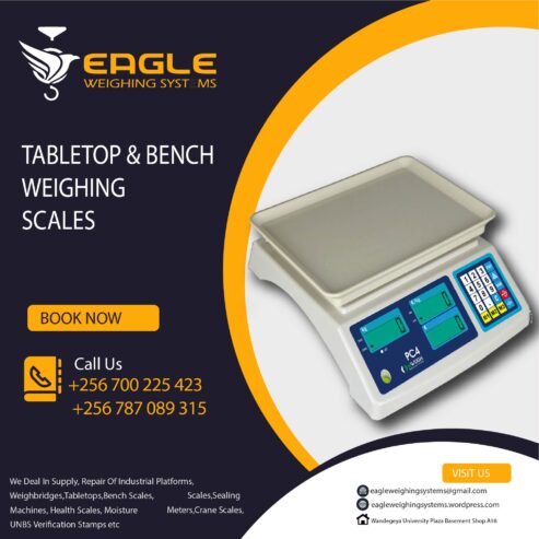 Weighing 50Kg Table Top Waterproof Price Scales in Kampala