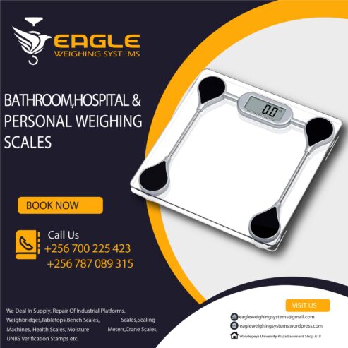 Personal Glass Digital Body Weight scales in Kampala