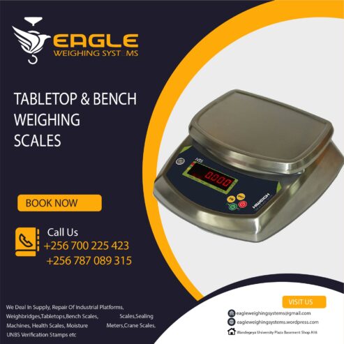 Digital table top weighing Scales for post offices in Kampal