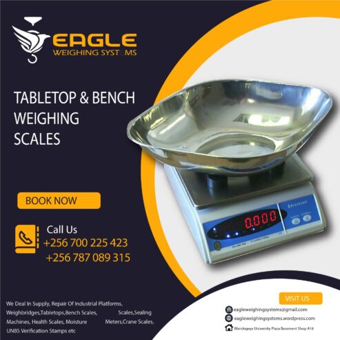 Waterproof type stainless steel weighing Scales in Kampala