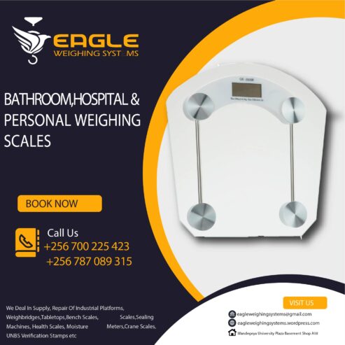 Slim Body Weight Personal Bathroom Gym Scales in Kampala