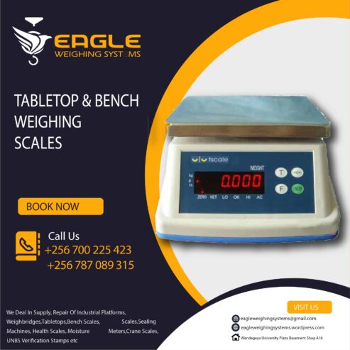 Digital table top weighing Scales for post offices