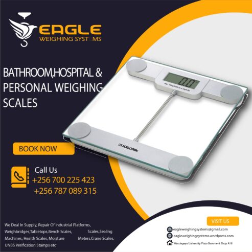 Custom Designed Electronic Body Weighing Scales in Kampala