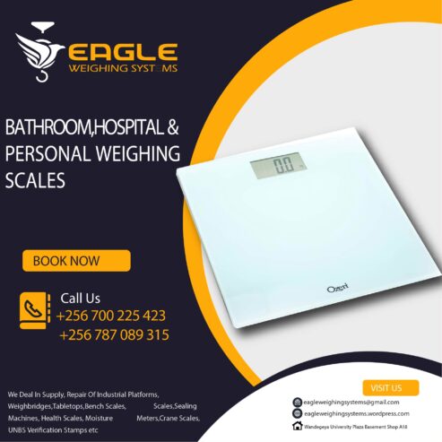 180kg Glass Digital Personal Bathroom Gym scales in Kampala