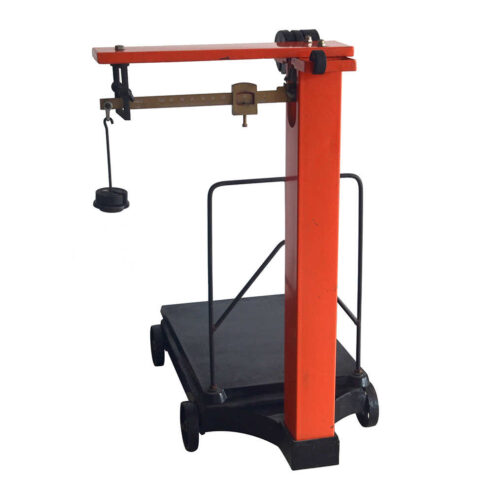 4 Wheels Platform Mechanical Weighing Scale