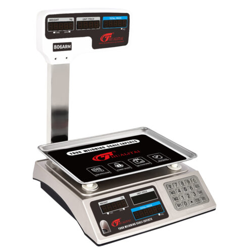 Supermarket Barcode Label Printing Weighing Scale